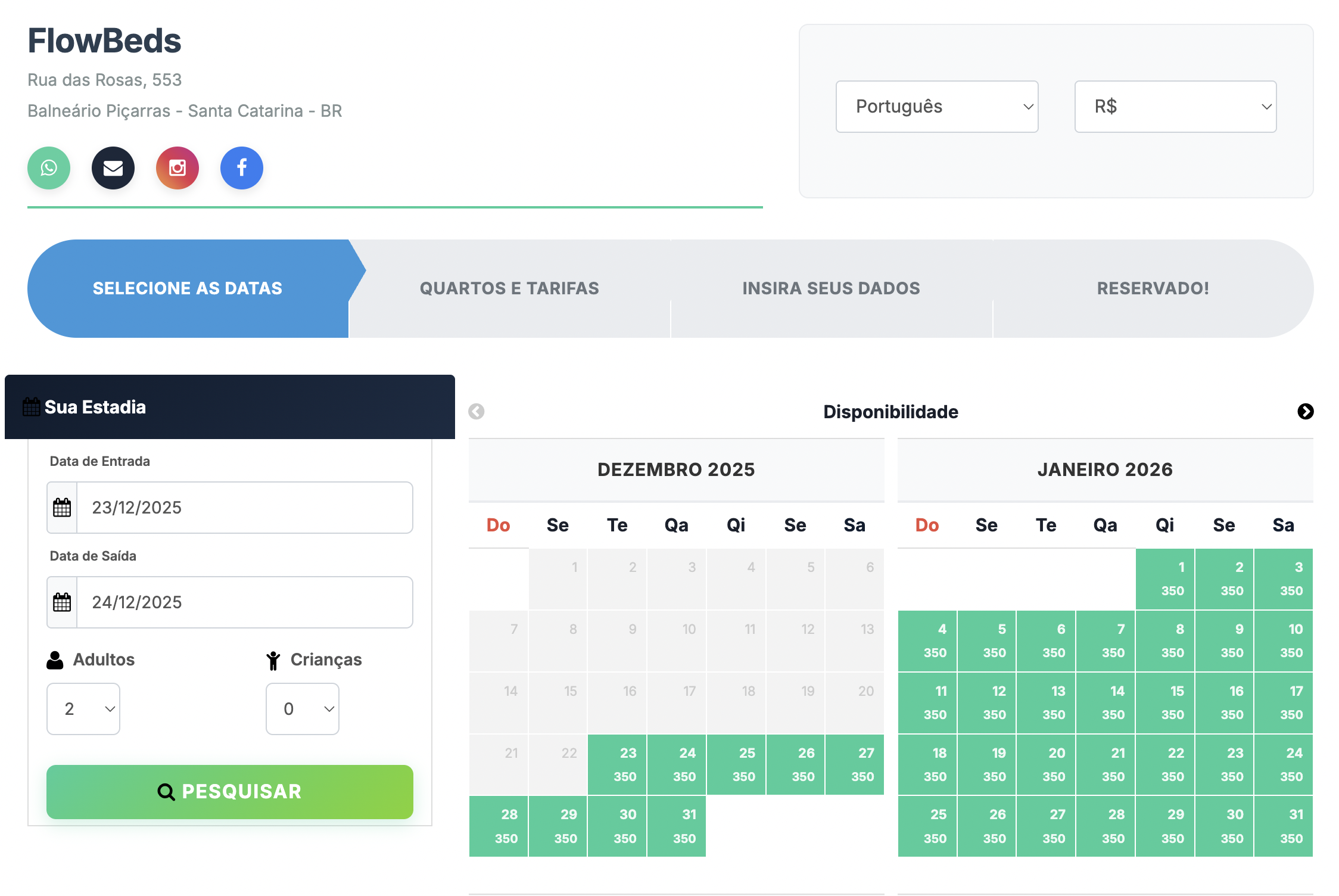 Sistema de Channel Manager FlowBeds integrado com Booking, Airbnb e Expedia para sincronização de reservas